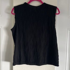 Textured business casual top
